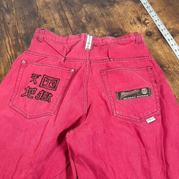 Heaven or Hell Interactive Men’s Jeans Pants Red Denim Size 32X32 (READ)‎ - Picture 2 of 9